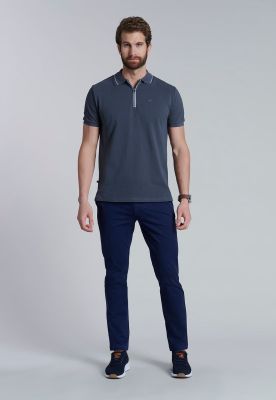 Imagen 2 del producto Polera Polo Cierre Dallas Metal