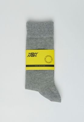 Imagen 2 del producto Calcetín Basico Strip Grey Melange