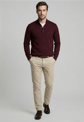 Imagen 2 del producto Sweater Bristol Plum Melange