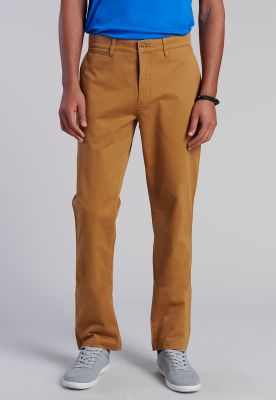 Pantalón Twill Regular L/33 Camel