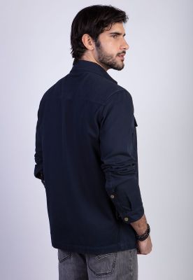 Imagen 2 del producto Chaqueta Overshirt Silver Fj Navy