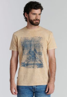 Polera Boston Fjs Camel