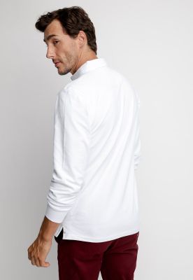Imagen 2 del producto Polera Polo Básica Manga Larga White