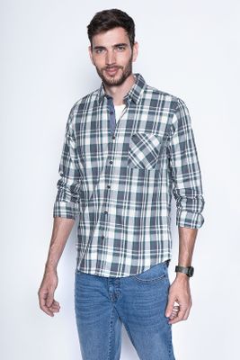 Camisa Check California Fj Green