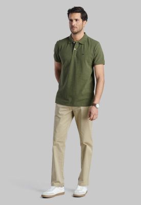 Imagen 2 del producto Polera Pique Básica Militar Melange