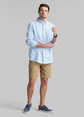 Imagen 2 del producto Camisa Lino Listada Omaga Sky