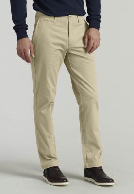 Pantalón Twill Without Pleats L/31 Business Khaki