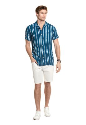 Imagen 2 del producto Camisa Listada Silver F Blue