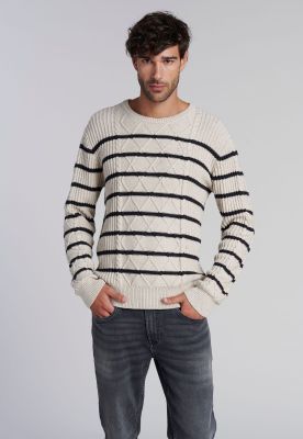 Sweater Portland F Ecru