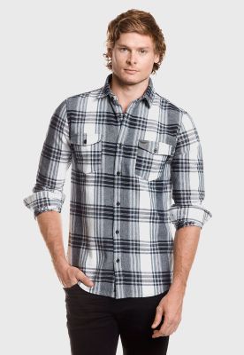 Camisa Overshirt Ecru Fj Ecru