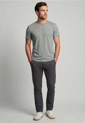 Imagen 2 del producto Pantalón Twill Without Pleats L/33 Dk Grey