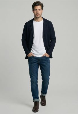Imagen 2 del producto Cardigan Burbank Navy