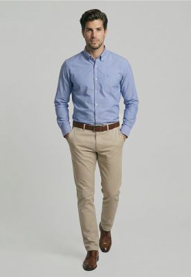 Imagen 2 del producto Camisa Smart Casual Oxford Navy