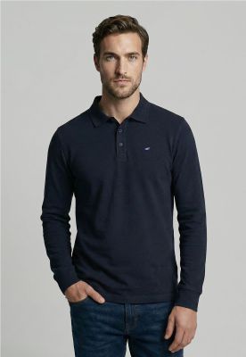 Polera Básica Ml Pique Navy
