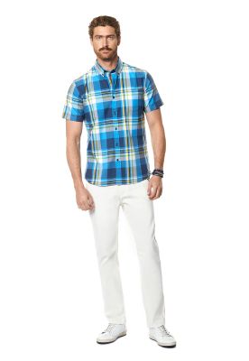 Imagen 2 del producto Camisa Checkered Trenton Fj Blue