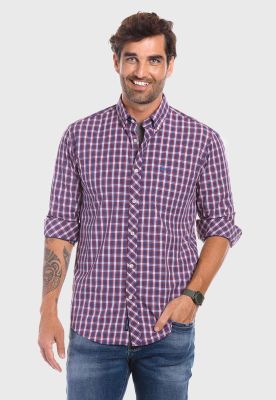 Camisa Checkered Bristol F Red