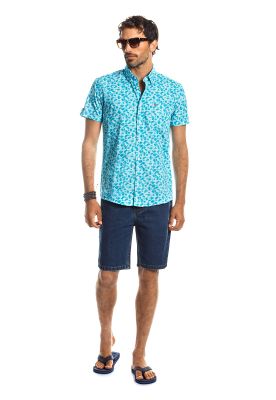 Imagen 2 del producto Camisa Manga Corta Estampada Oregon Ice