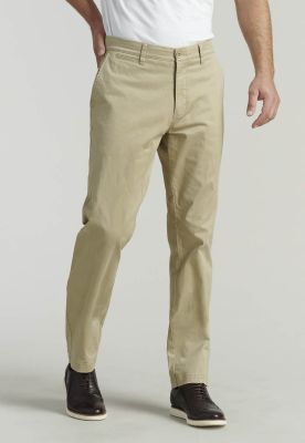 Pantalón Twill Without Pleats L/33 Business Khaki