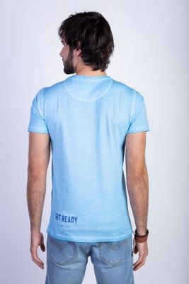 Imagen 2 del producto Polera Dirty Wash Seatle Sky