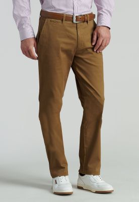 Imagen 2 del producto Pantalón Twill Without Pleats L/33 Business Camel