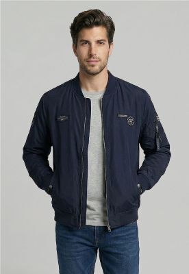 Chaqueta Pilot Bomber Navy