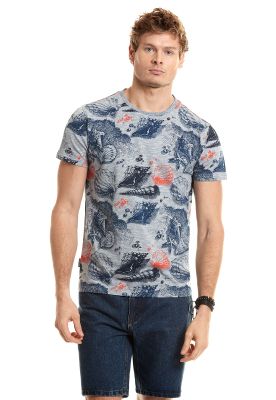 Polera South Carolina Lt. Blue