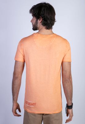 Imagen 2 del producto Polera Dirty Wash Seatle Orange