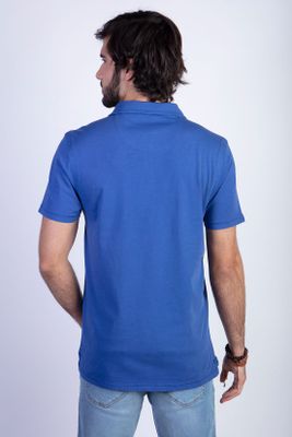 Imagen 2 del producto Polera Polo Lavada Orlando Blue