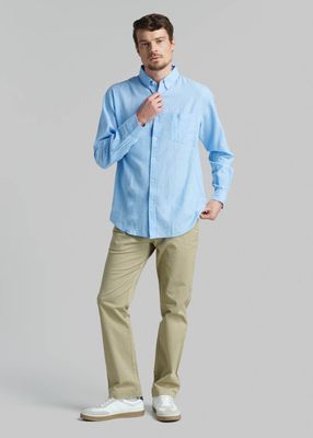 Imagen 2 del producto Camisa Sport Lino Lowell Sky