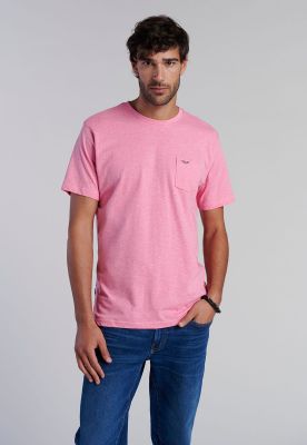 Polera Bolsillo Houston Fucsia Melan