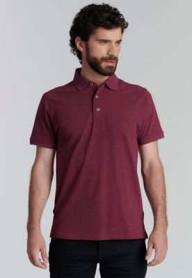 Polera Boston Fjs Merlot Melange