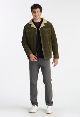 Imagen 2 del producto Chaqueta Corduroy Casual Olive