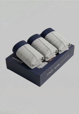 Imagen 2 del producto Tripack Boxer Gris Dk Grey Melange
