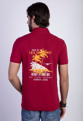 Imagen 2 del producto Polera California Burgundy