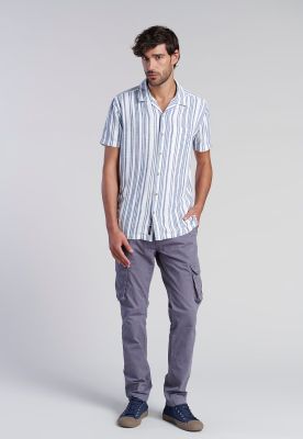 Imagen 2 del producto Camisa Listada Sport Fj Indigo