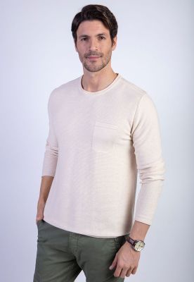 Sweater Barlett Fj Sand Melange