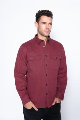 Chaqueta Twill Trancura Burgundy