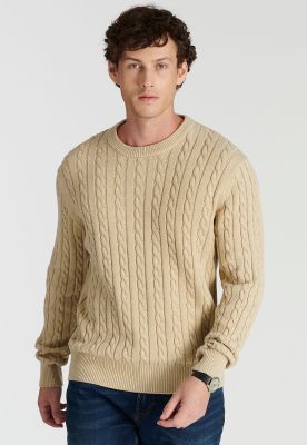 Sweater Malaga Heritage Sand Melange