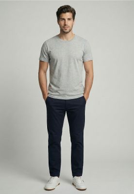 Imagen 2 del producto Pantalón Twill Slim /31 Navy