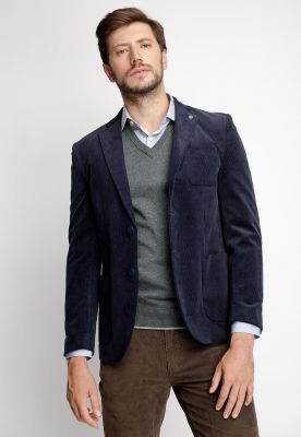 Blazer Corduroy Albany Navy