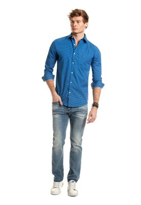 Imagen 2 del producto Camisa Estampada Ohio Fj Navy