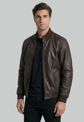 Imagen 1 del producto Chaqueta Leather Praga Dk Brown