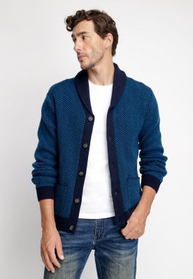 Cardigan Montana Navy