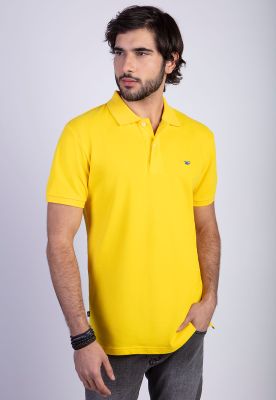 Polera Polo Básica Yellow