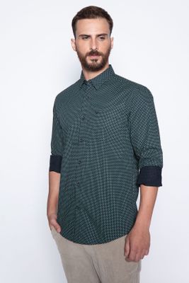 Camisa Estampada Fj Green