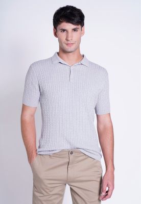 POLERA MIX LT GREY MELA