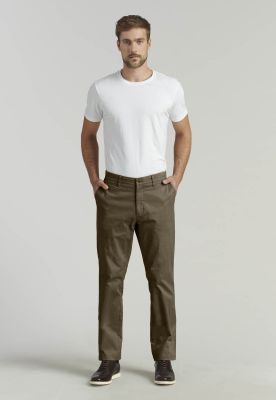 Imagen 2 del producto Pantalón Twill Without Pleats L/33 Business Brown