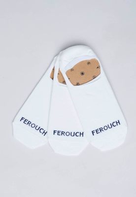 Tripack Calcetín Invisible Fr White