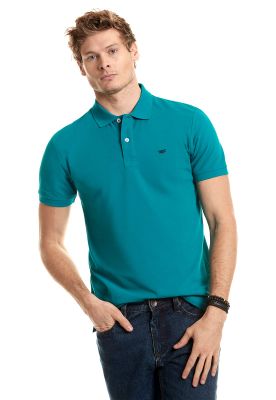 Polera Polo Básica Emerald