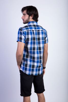 Imagen 2 del producto Camisa Checkered Irving F Navy